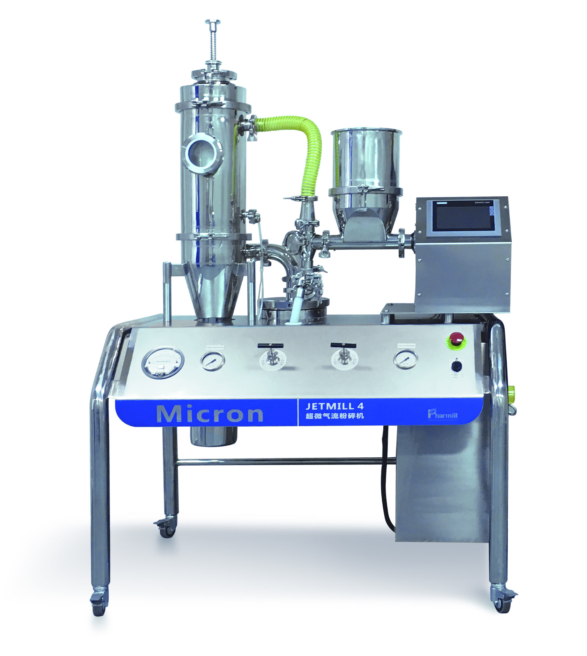 Ultrafine powder jet mill - Pilot type -JETMILL 4